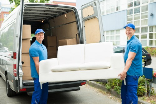 Customer entering a storage agreement and reviewing service terms