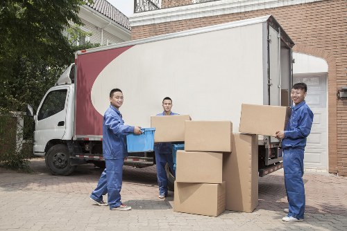 Staff member reviewing safety procedures in a storage facility
