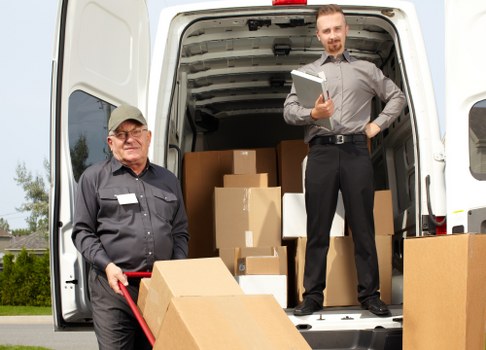 Professional flat removals in Muswellhill with movers handling apartment furniture