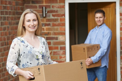 Careful packing and loading for flat removals in Muswellhill