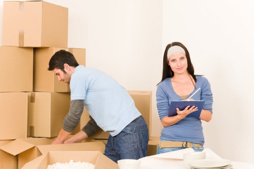 Careful packing and organisation for removals and storage in Muswellhill