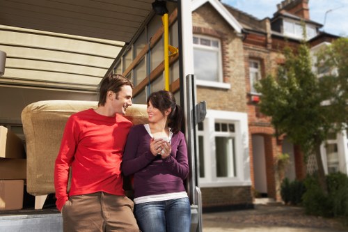 Professional Muswellhill man and van loading household items